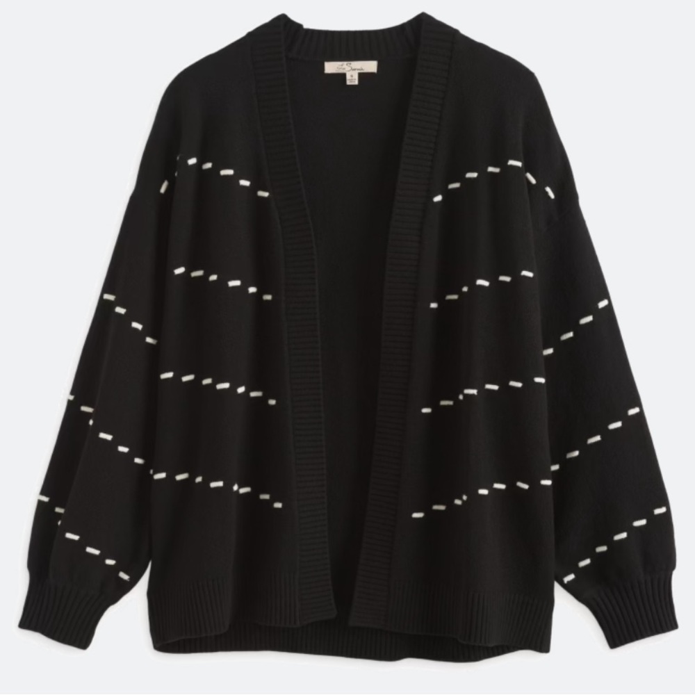 Petunia Long Sleeve Open Cardigan NWT